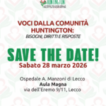 Scopri di più sull'articolo Voci dalla comunità Huntington – incontro a Lecco